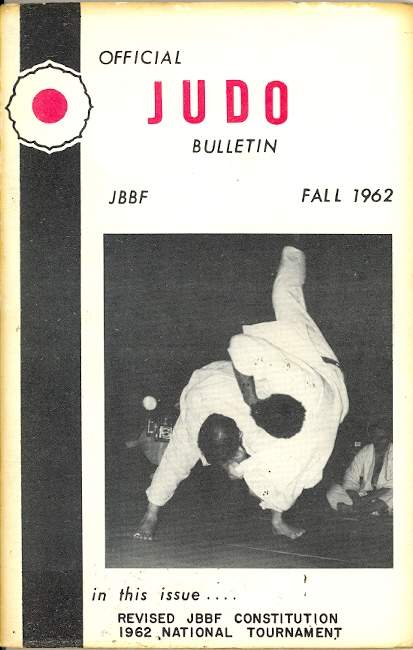 Fall 1962 Official Judo Bulletin